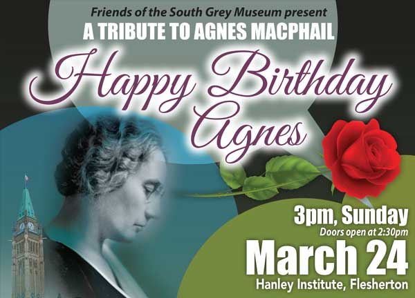 South Grey News  Agnes Macphail March 24