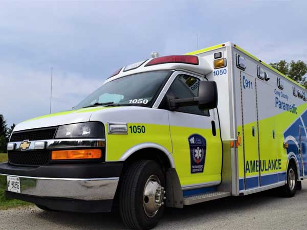 Grey County ambulance