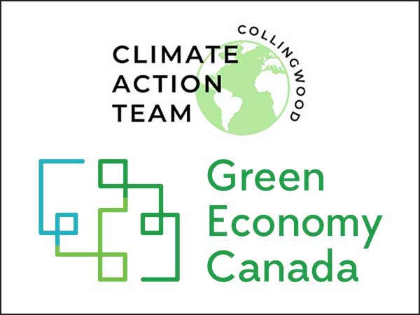 Climate Action Team - Collingwood - Green Economy Canada logos