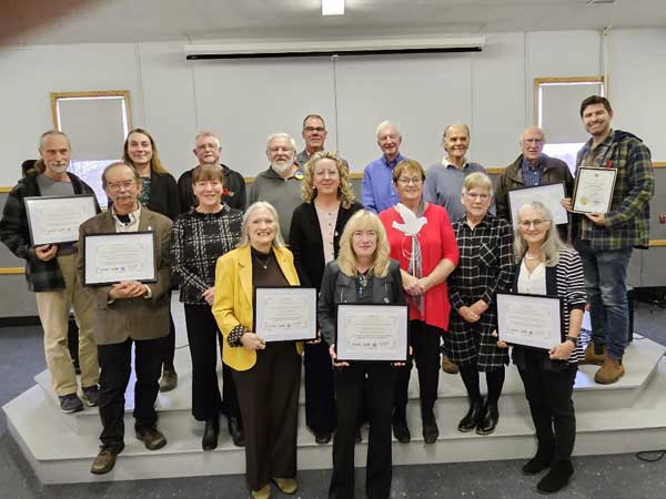 2024 Grey Highlands Peace Committee award winners