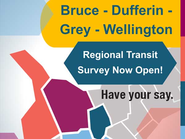 Regional Transit Survey graphic