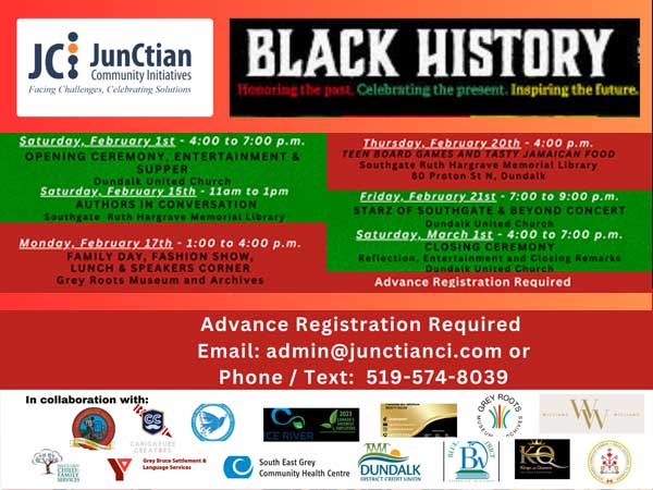 2025 JCI Black History Month agenda