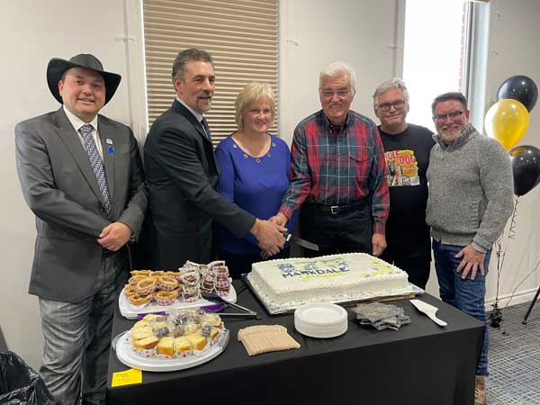 Mayor's New Year's Levee cake cutting - 2025