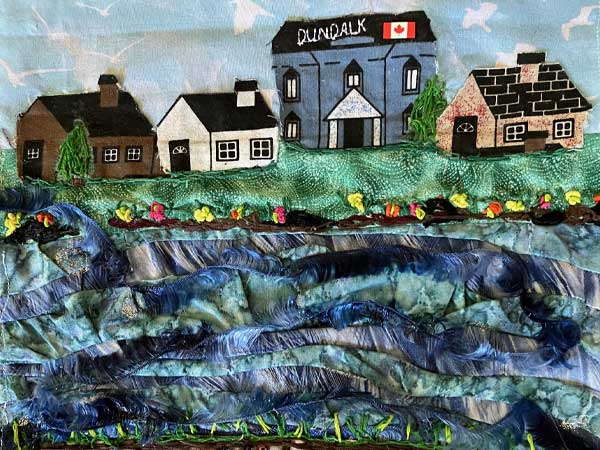 Dundalk river and community quilt