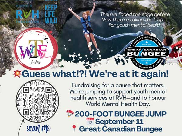WTF Ladies Bungee Jump poster