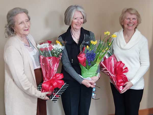 Lynn Silverton, Grace Marshall and Colleen Boer