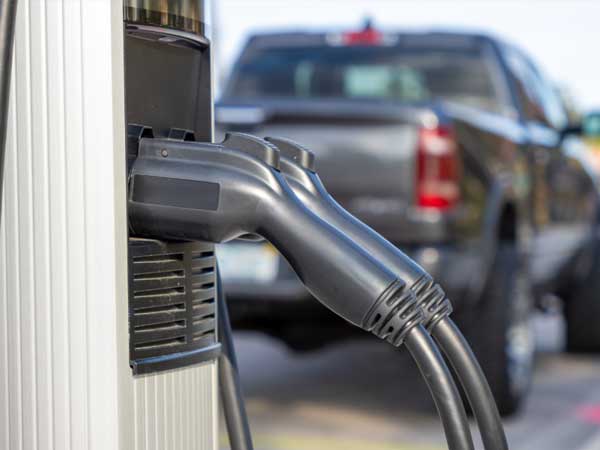 Electric vehicle charging hookup