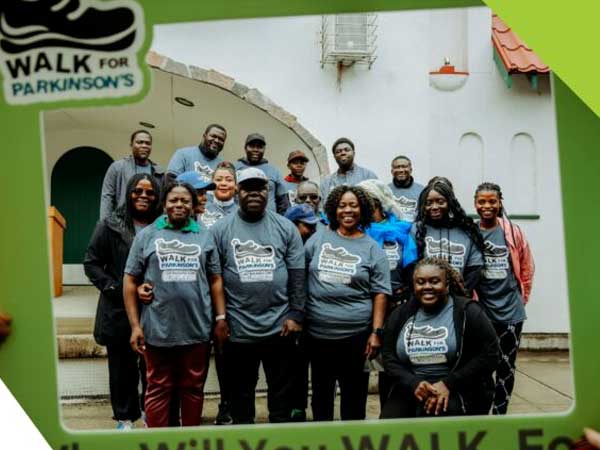 Walk for Parkinson's team photo