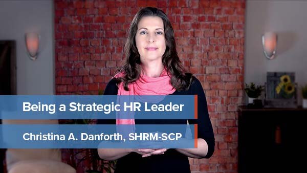 Being a Strategic HR Leader