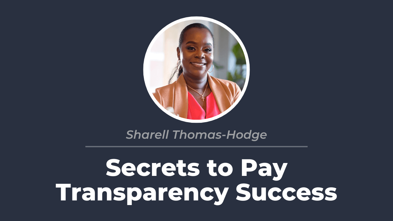 Secrets to Pay Transparency Success