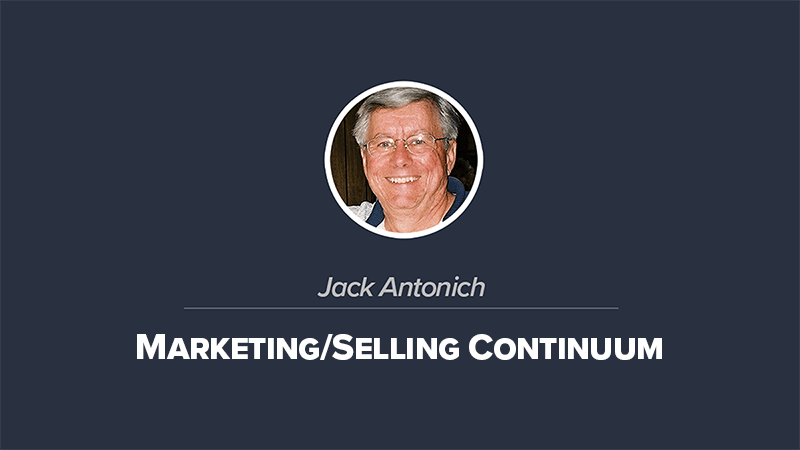 Marketing/Selling Continuum (From Idea to Revenue)