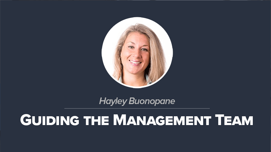 Guiding the Management Team