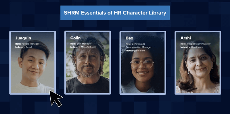 SHRM Essentials Character Library