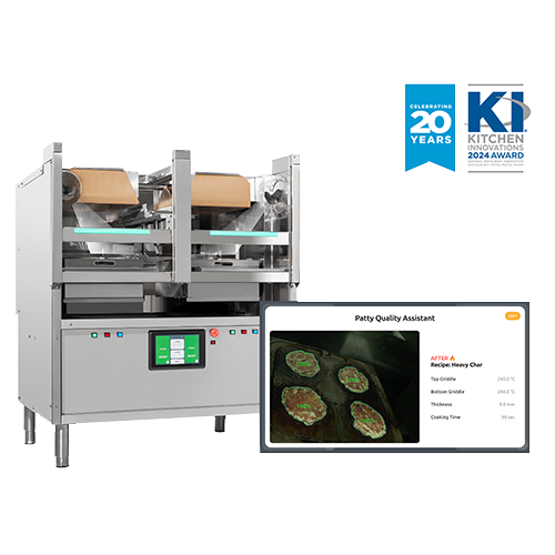 Robotic Burger Griddle - automated double-sided grill-Aniai