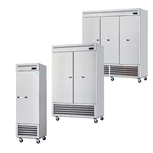 Solid door Reach-In Freezers - Bottom Mount- Blue Air