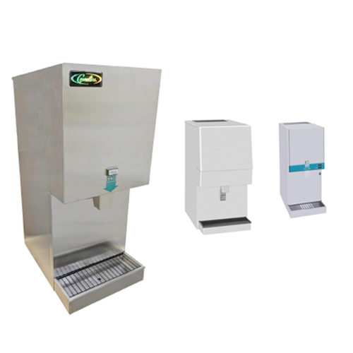 Ice maker dispensers