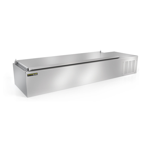 Refrigerated countertop prep unit- Silver King