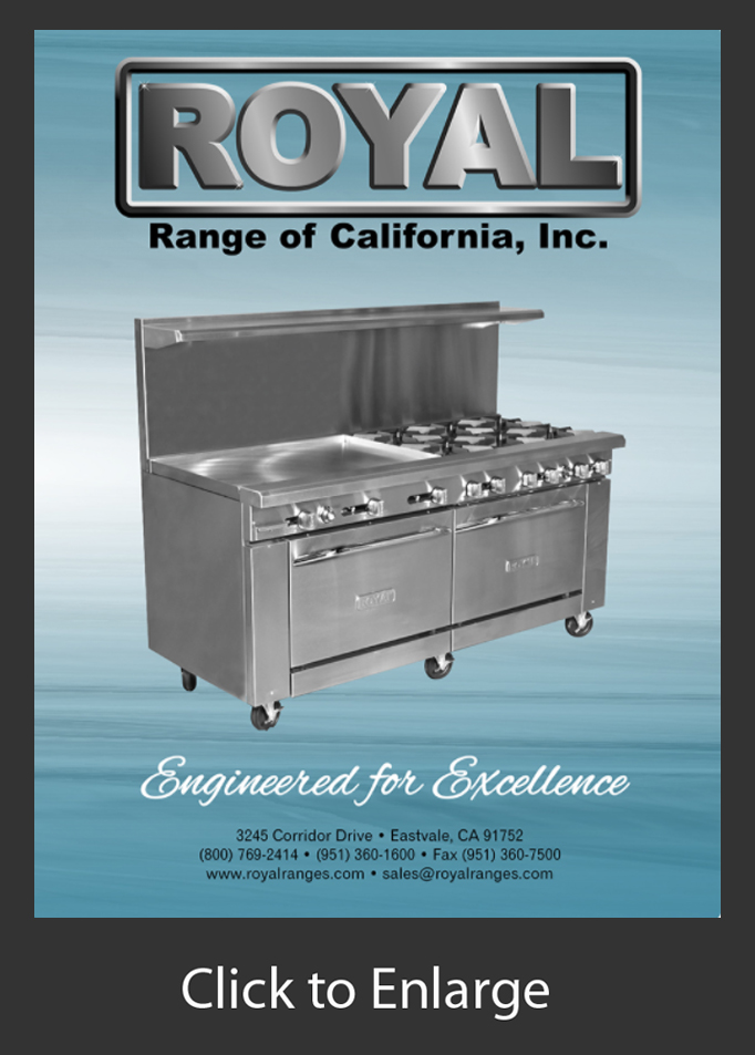 Countertop Deep Fat Fryer - Royal Range of California