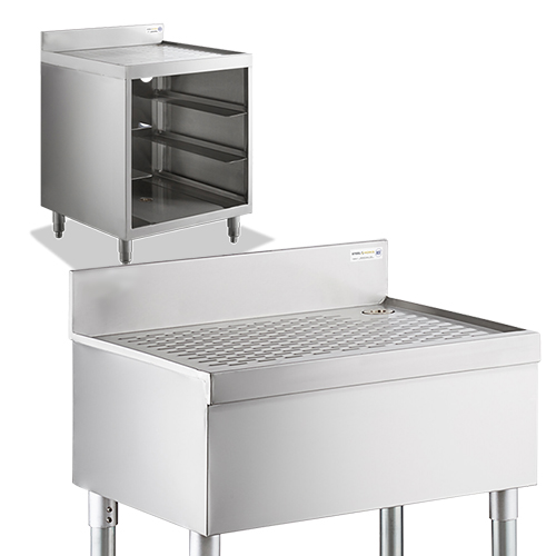 Underbar Glass Rack - Drainboards - Steel Works