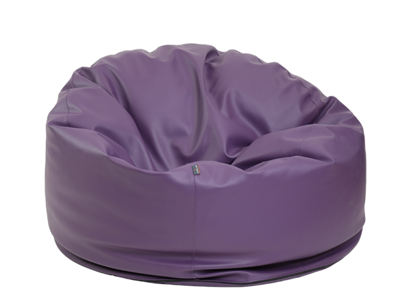 Chaise ronde avec sac de haricots