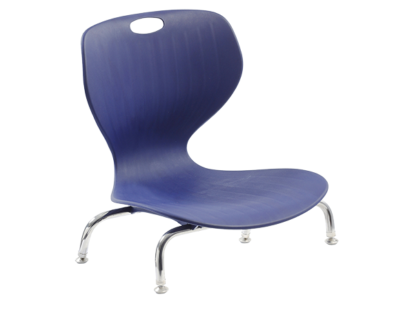 curved floor chair