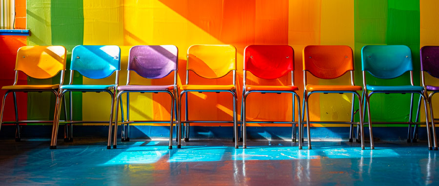 La psychologie de la couleur dans les espaces éducatifs modernes