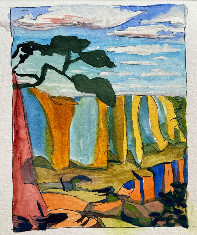 Art Journal Sketchbooks - how to return to the joy of basic composition