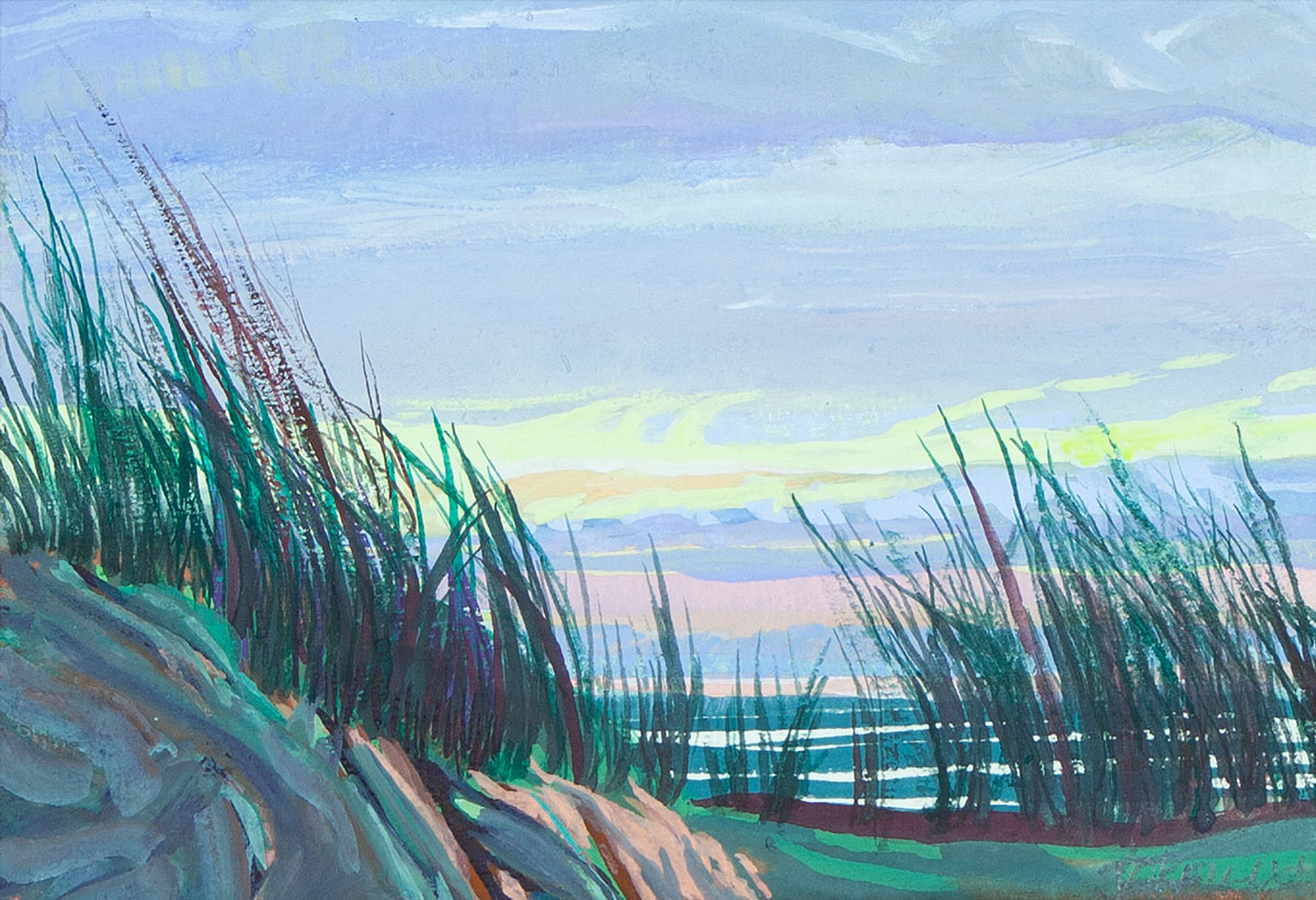Beach Grass Twilight