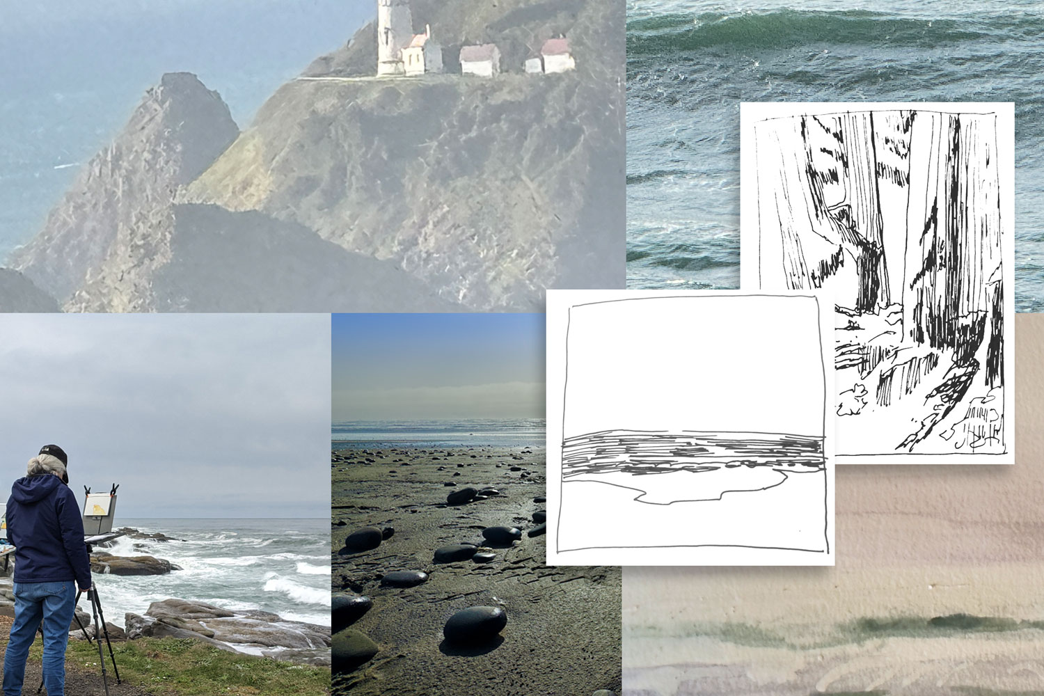 The Joy of Painting: an Oregon Coast Painter’s Workshop - Expand Your Skills 