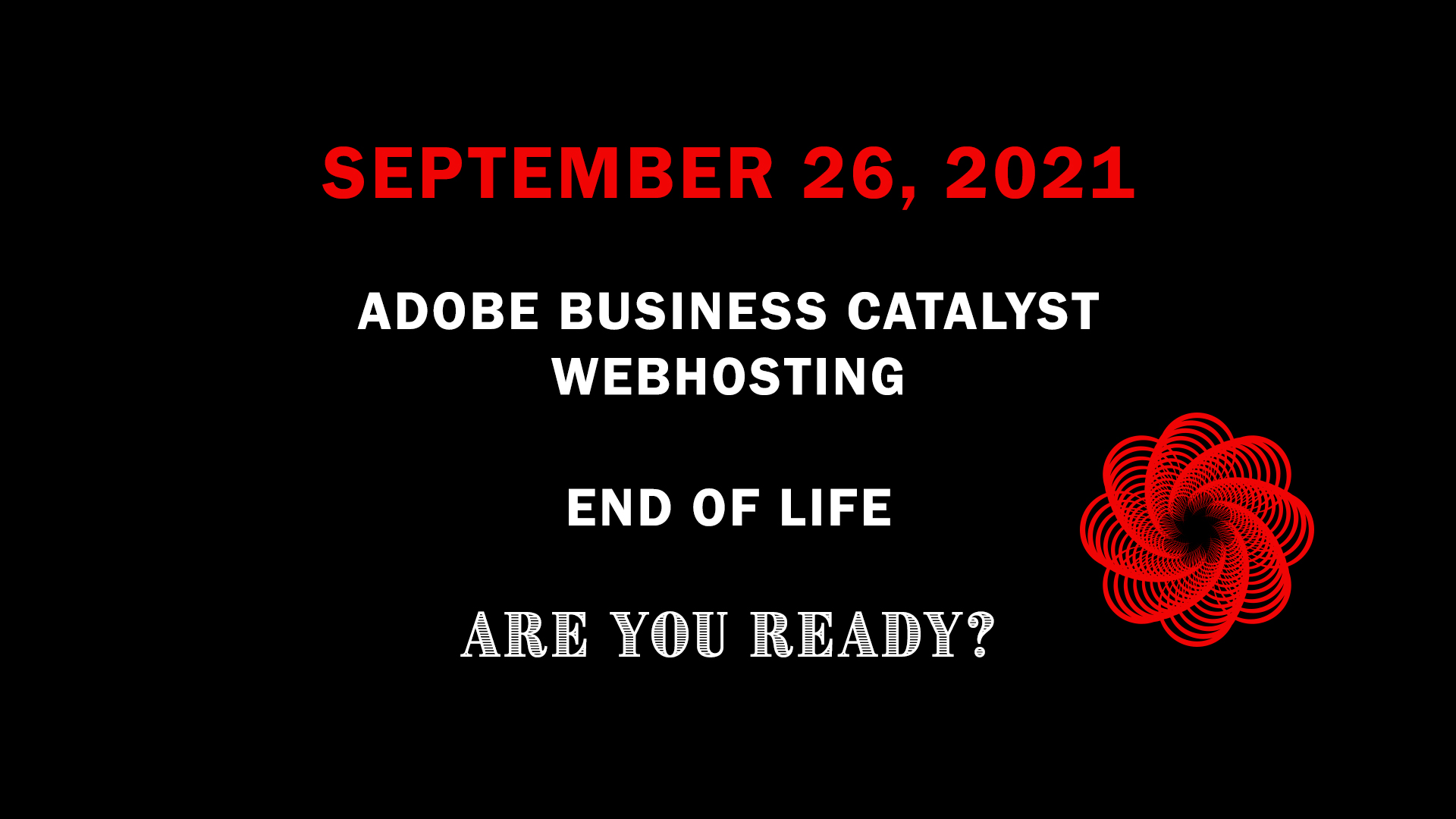 Adobe Business Catalyst Shutdown, And What To Do