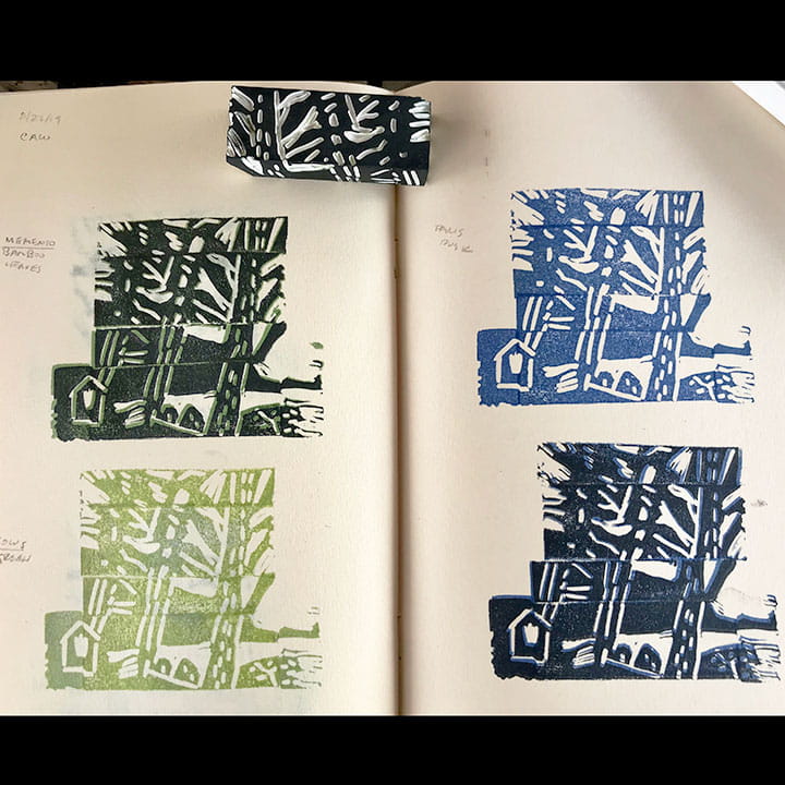 Expressed: Hand-pressure printmaking