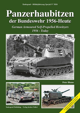 TANKOGRAD 5026 PANZERHAUBITZEN GERMAN ARMOURED SELF-PROPELLED HOWITZERS 1956 - TODAY UPDATED EDITION