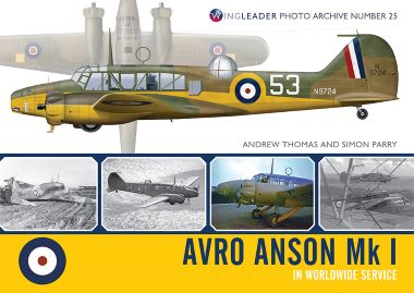 AVRO ANSON MK I IN WORLDWIDE SERVICE WINGLEADER PHOTO ARCHIVE 25