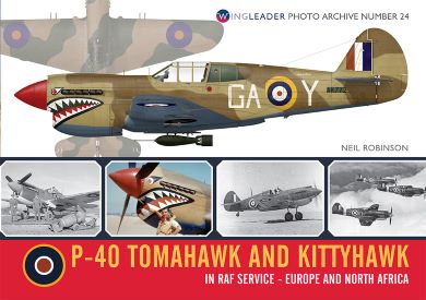 P-40 TOMAHAWK AND KITTYHAWK IN RAF SERVICE - EUROPE AND NORTH AFRICA WPA 24