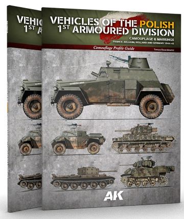 VEHICLES OF THE POLISH 1ST ARMOURED DIVISION - CAMOUFLAGE PROFILE GUIDE