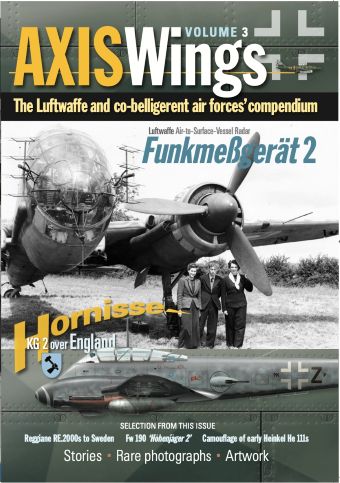 AXIS WINGS VOLUME 3 THE LUFTWAFFE AND CO-BELLIGERENT AIR FORCES' COMPENDIUM