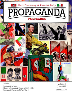 NAZI GERMANY FASCIST ITALY PROPAGANDA POSTCARDS