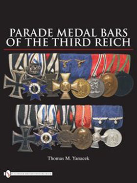 PARADE MEDAL BARS OF THE THIRD REICH