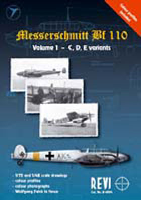 MESSERSCHMITT BF 110 PT1 CDE VARIANTS