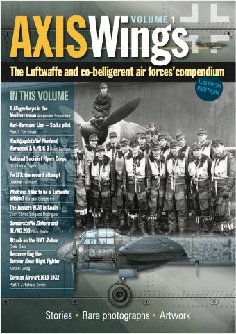 AXIS WINGS VOLUME 1 THE LUFTWAFFE AND CO-BELLIGERANT AIR FORCES' COMPENDIUM