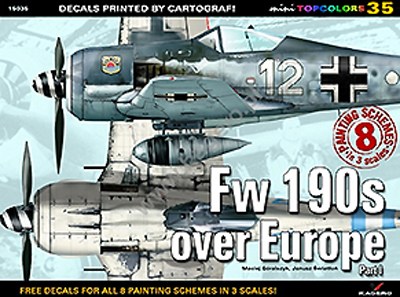 FW 190S OVER EUROPE PART I KAGERO TOPCOLORS #35