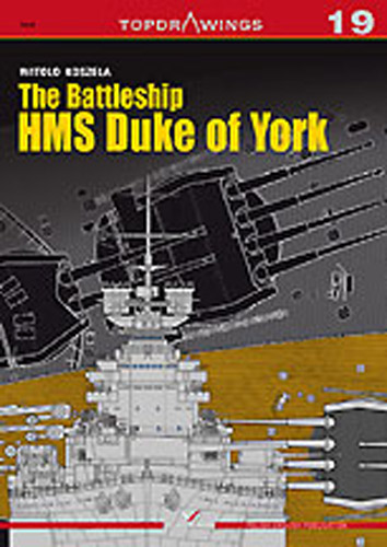 THE BATTLESHIP HMS DUKE OF YORK KAGERO TOP DRAWINGS 19