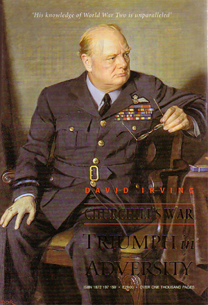 CHURCHILL'S WAR VOLUME TWO TRIUMPH IN ADVERSITY