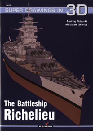 THE BATTLESHIP RICHELIEU KAGERO SUPER DRAWINGS IN 3D 17