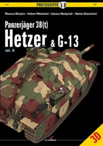 PANZERJAGER 38(t) HETZER & G-13 VOLUME 2 Kagero Photosniper 17