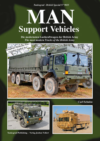 TANKOGRAD 9025 MAN SUPPORT VEHICLES THE MOST MODERN TRUCKS OF THE BRITISH ARMY