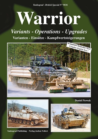 TANKOGRAD 9036 WARRIOR: VARIANTS -  OPERATIONS - UPGRADES