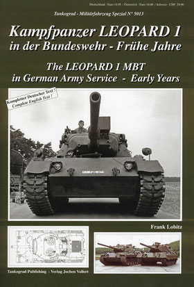Tankograd 5013 Leopard 1 MBT in German Army Service - Early Years