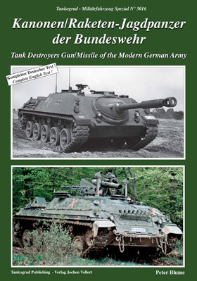 Tankograd 5016 Tank Destroyers GunMissile of the Modern German Army