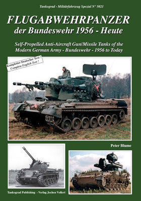 Tankograd 5021 Self-Propelled Anti-Aircraft GunMissile Tanks of the Modern German Army 1956 to Today